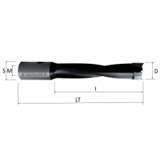 Drevelboor met schroefdraad M10 hardmetaal boorpunt LT=105 mm D=14 rechts (3.2.C7) Drevelboor met schroefdraad M10 hardmetaal boorpunt LT=105 mm D=14 rechts (3.2.C7)