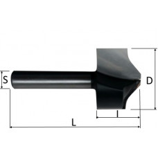 HM Select-systeem afrondfrees 8 mm (3.2.C6)