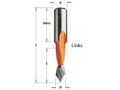 CMT nr313 spitse drevelboren S=10x26mm L=57.5mm
