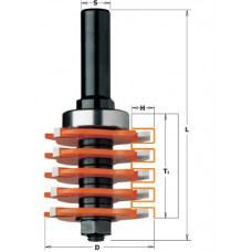 HM-tandverbindingsfrees schacht Ø12mm