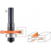 HM-messing-groeffreesset schacht Ø12mm
