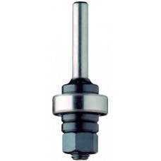 Opspan-as S=6mm met lager