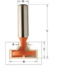 HM T-groeffrees D=28 L=56 schacht Ø12mm