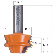 HM 22.5° verstekverlijm-freesset schacht 12mm