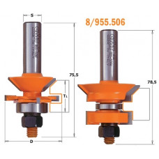 HM-messing-groeffreesset schacht Ø12mm HM-messing-groeffreesset schacht Ø12mm