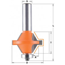 HM V-profielverlijmfreesset schacht Ø12mm