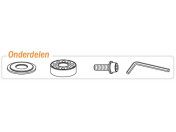 Onderdelen afrondfrees 938