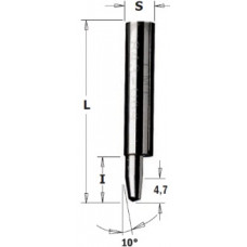 Kantenfrees-HM CMT Ø6.35mm 38mm schacht Ø6.35mm 0-10° Kantenfrees-HM CMT Ø6.35mm 38mm schacht Ø6.35mm 0-10°
