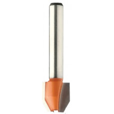 Gecombineerde kantenfrees-HM CMT Ø12mm 45mm schacht Ø6mm 0-22°