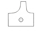 Profielmessen voor CMT multiradius afrondfrees 694.003