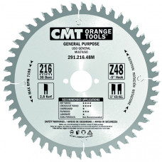 Combinatie Zaagblad D=130 K=2.4 P=1.4 d=20 Z=20