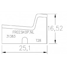 Profielmes systeem LEITZ uitvoering : 168180455 Profielmes systeem LEITZ uitvoering : 168180455