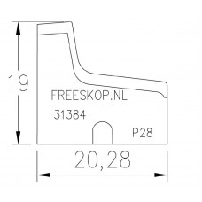 Profielmes systeem LEITZ uitvoering : 168180450 Profielmes systeem LEITZ uitvoering : 168180450