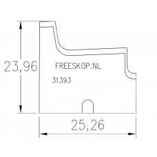 Profielmes systeem LEITZ uitvoering : 166033599 Profielmes systeem LEITZ uitvoering : 166033599
