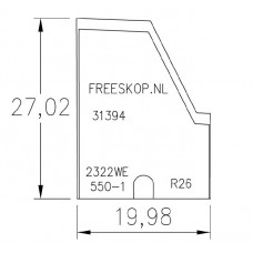 LEITZ PROFILCUT systeem bossing origineel nummer 7556 LEITZ PROFILCUT systeem bossing origineel nummer 7556