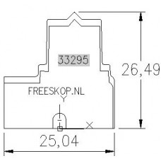 Profielmes systeem LEITZ uitvoering : 168332071