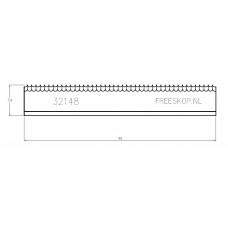 LEITZ RIPTEC-systeem mes ( 49.0 x 7.9 x 1.5 mm) 40° 2 stuks (1.6.A4) LEITZ RIPTEC-systeem mes ( 49.0 x 7.9 x 1.5 mm) 40° 2 stuks (1.6.A4)