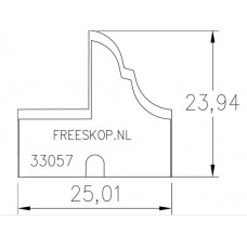 LEITZ PROFILCUT meubeldeur profiel origineel nummer 7547 (4.7.B2)