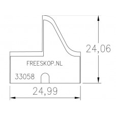  LEITZ PROFILCUT meubeldeur profiel origineel nummer 7548 (4.7.C2)