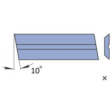 LEITZ-systeem mes KCR05 (21.0 x 8.0 x 1.5 mm) ZM10/1 10°/40° 10stuk(s) Rechts (4.4.B4) LEITZ-systeem mes KCR05 (21.0 x 8.0 x 1.5 mm) ZM10/1 10°/40° 10stuk(s) Rechts (4.4.B4)