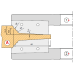 Bossing frezen - Paneel frezen D=200 b=30 boven 2051