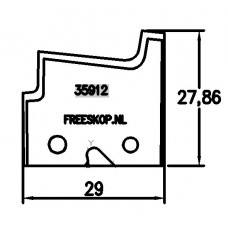 Profielmes systeem OERTLI uitvoering : KP429990