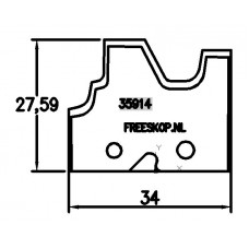 Profielmes systeem OERTLI uitvoering : KP409949