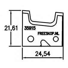 Profielmes systeem OERTLI uitvoering : KP426524
