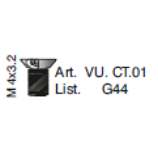 Boutje verzonken M4x3.2 - VU.CT.01 (2.1.C3)