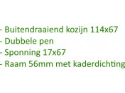 Kozijn freesgereedschap Set 03-04