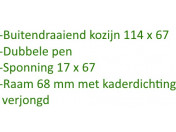 Kozijn freesgereedschap Set 05-06