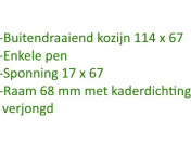 Kozijn freesgereedschap Set 09-10