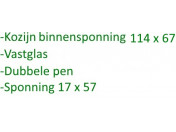 Kozijn freeskoppen CAUL Set 19-20