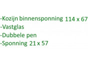 Kozijn freesgereedschap CAUL Set 21-22