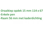 Kozijn freesgereedschap draaikiep "Set 31-33"