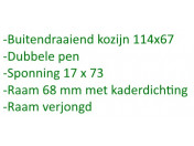 Kozijn freesgereedschap Set 07-08