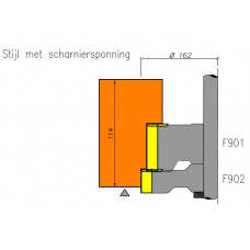 Sponningblok F902 scharniersponning Sponningblok F902 scharniersponning