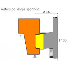 Kozijn freeskop F106 Z=2 (144x50 mm) Kozijn freeskop F106 Z=2 (144x50 mm)