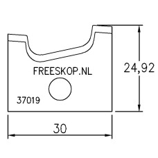 Profielmes S6.23060PD07 - AXPL37019