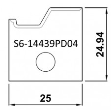 Profielmes CAUL t.b.v. F911 (4.8.A1)