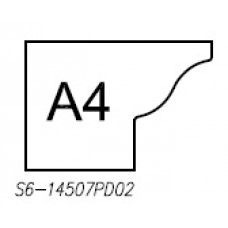 Profielmes CAUL t.b.v. F257 profiel A4 (4.8.F4)