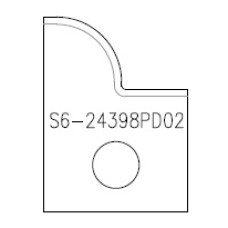 Profielmes CAUL t.b.v. F913-A5 (4.8.C4)