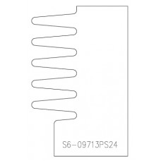 Profielmes voor verlijmfrees TG01 type G6.09713PS24 (2st)
