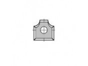 Radius profielmes 9 voor o.a. Holzher kantenlijmers Radius profielmes 9 voor o.a. Holzher kantenlijmers