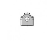 Radius profielmes 10 voor o.a. Holzher Radius profielmes 10 voor o.a. Holzher
