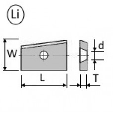 Schraper Li MG18 30.0 x 22.5 x 3.0 mm d=6,0 2 stuk(s) Schraper Li MG18 30.0 x 22.5 x 3.0 mm d=6,0 2 stuk(s)