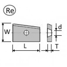 Schraper Re MG18 30.0 x 22.5 x 3.0 mm d=6,0 2 stuk(s) Schraper Re MG18 30.0 x 22.5 x 3.0 mm d=6,0 2 stuk(s)