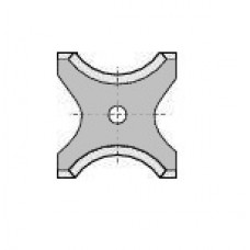 Afrondmes KCR08 20.0 x 21.5 x 2.0 mm d=4,0 r=5,0 10 stuk(s) Afrondmes KCR08 20.0 x 21.5 x 2.0 mm d=4,0 r=5,0 10 stuk(s)