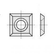 Vierkantmes KCR08 14x14x2 mm α=30° d=5.5 verzonken gat (3.10.A2) Vierkantmes KCR08 14x14x2 mm α=30° d=5.5 verzonken gat (3.10.A2)