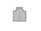 Radius profielmes 7 voor LEUCO, HOMAG, IMA Radius profielmes 7 voor LEUCO, HOMAG, IMA